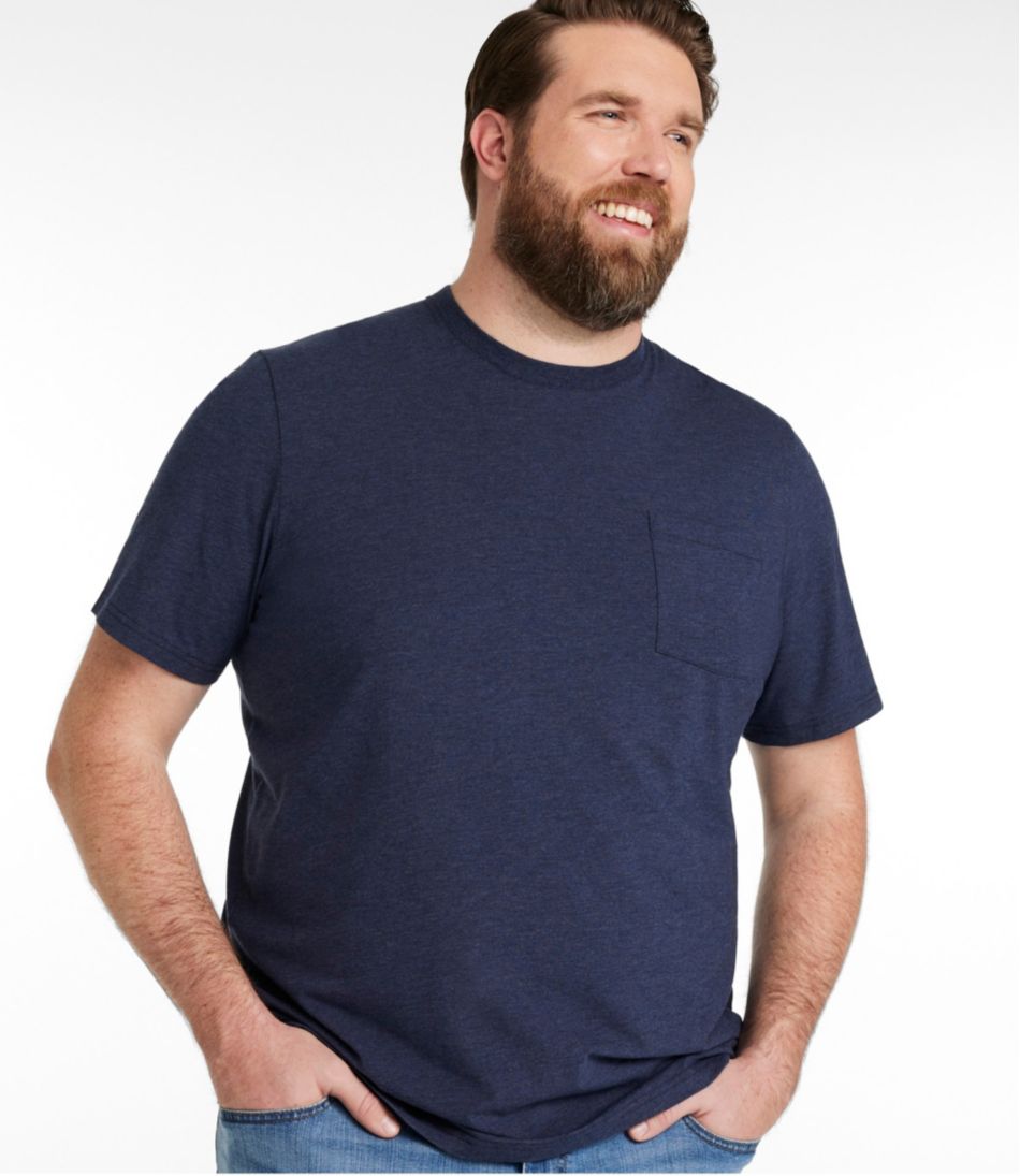 Short-Sleeve Men's Comfort Stretch Performance® Pima Pocket Tee