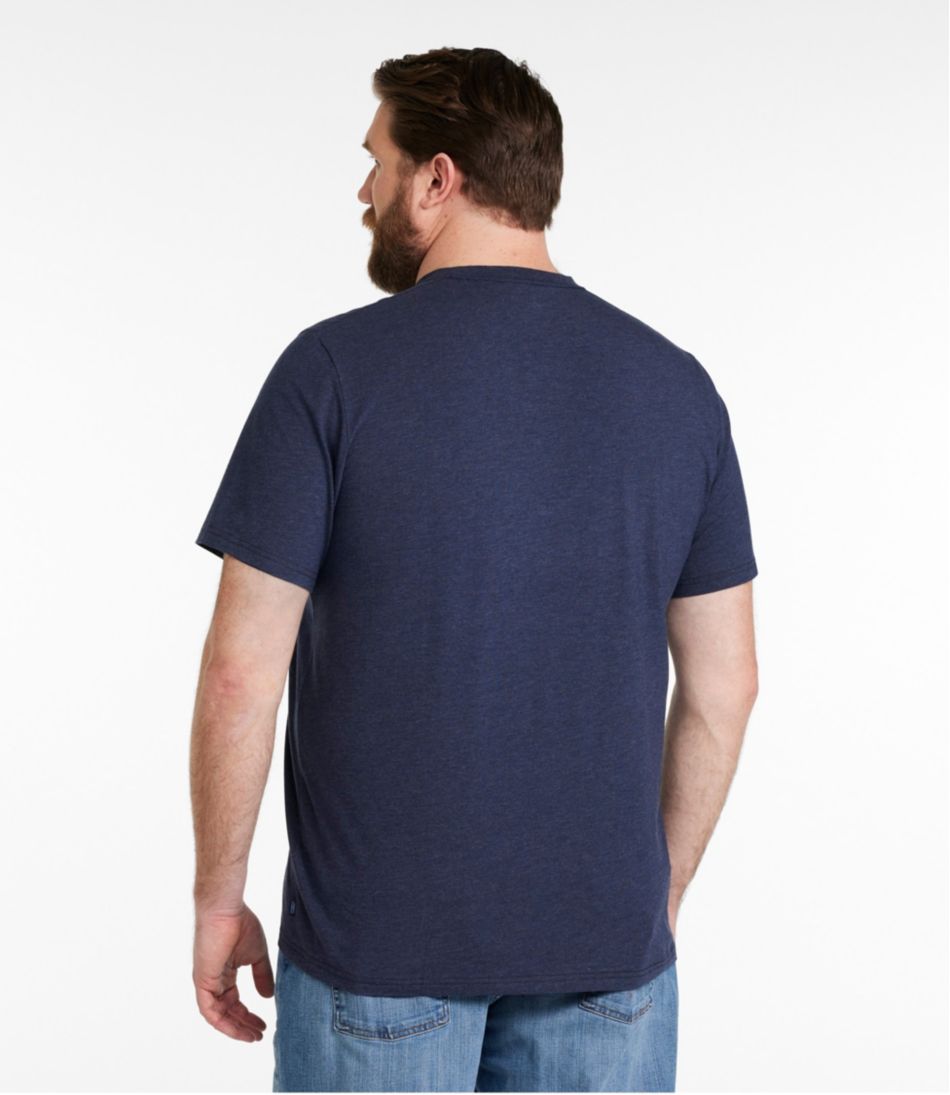 Short-Sleeve Men's Comfort Stretch Performance® Pima Pocket Tee