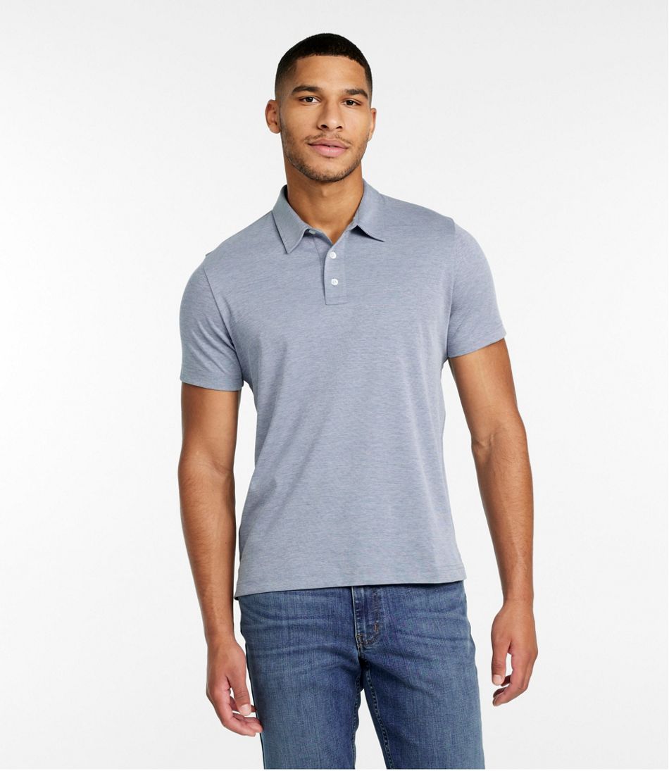 Short-Sleeve Slightly Fitted Men's Comfort Stretch Performance® Polo