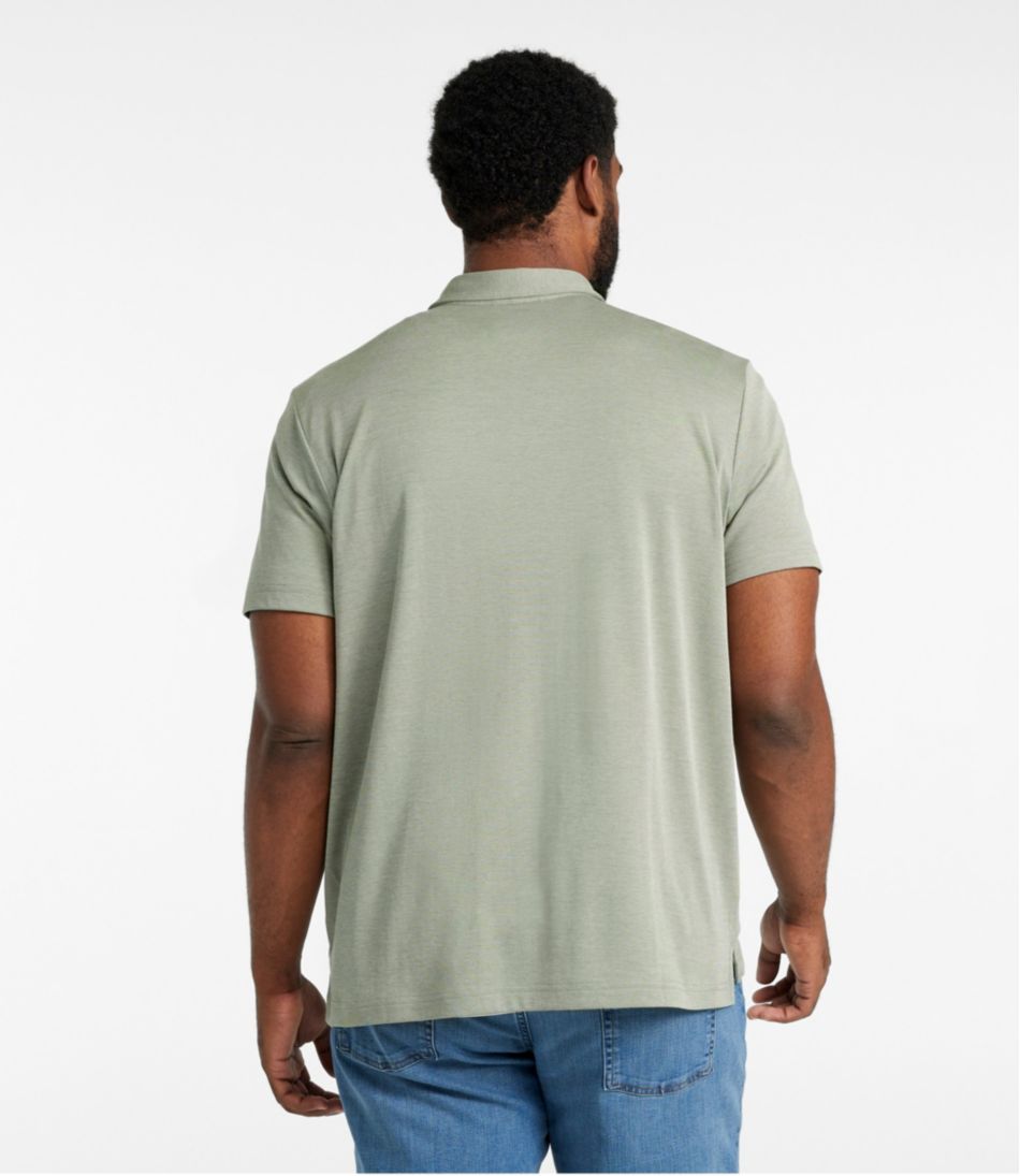 Short-Sleeve Slightly Fitted Men's Comfort Stretch Performance® Polo