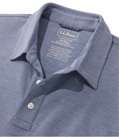 Men's Comfort Stretch Performance® Polo, Short-Sleeve, Slightly Fitted