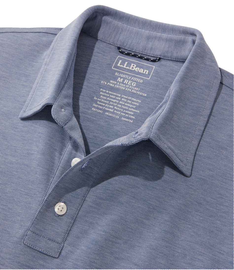 Short-Sleeve Slightly Fitted Men's Comfort Stretch Performance® Polo