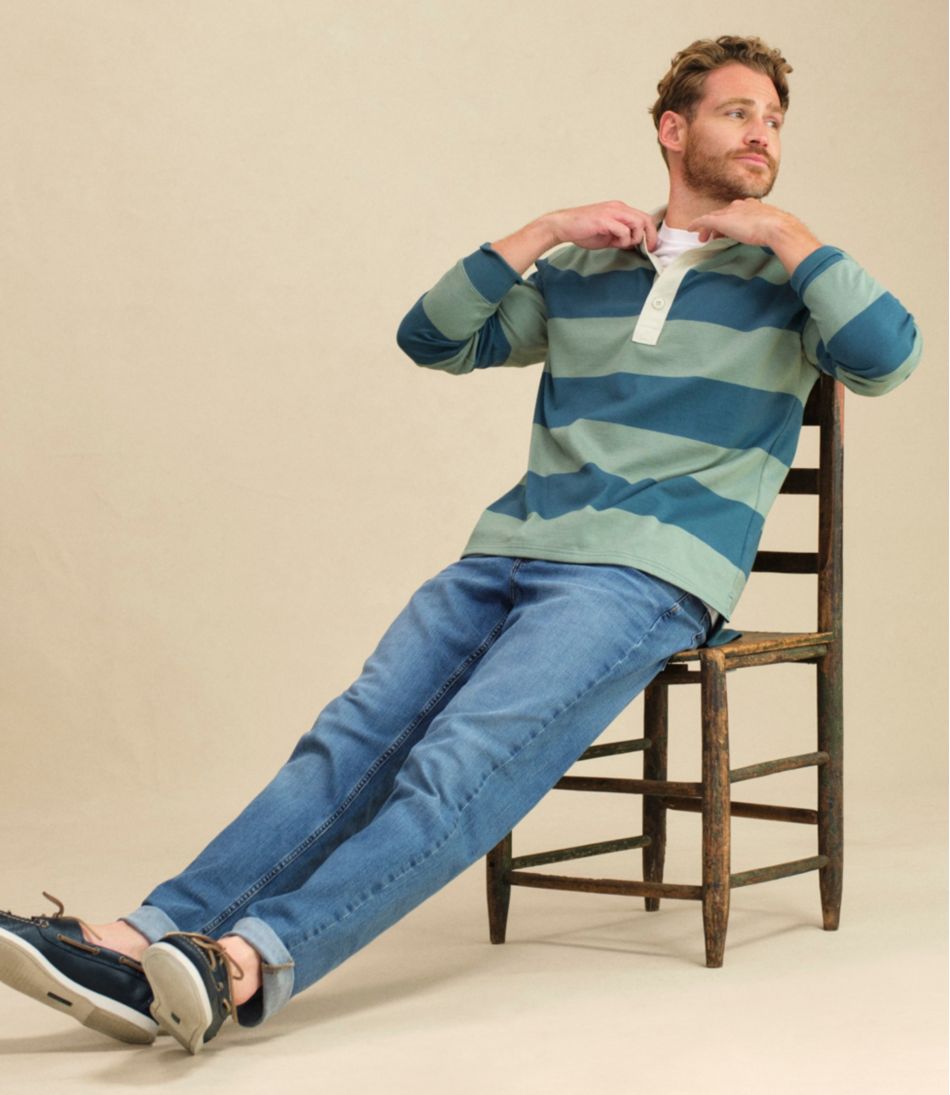 Men's Bean's Vintage Soft Rugby Stripe