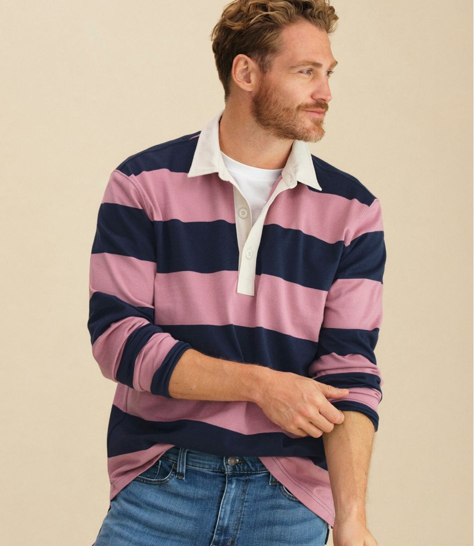 Men's Bean's Vintage Soft Rugby Stripe