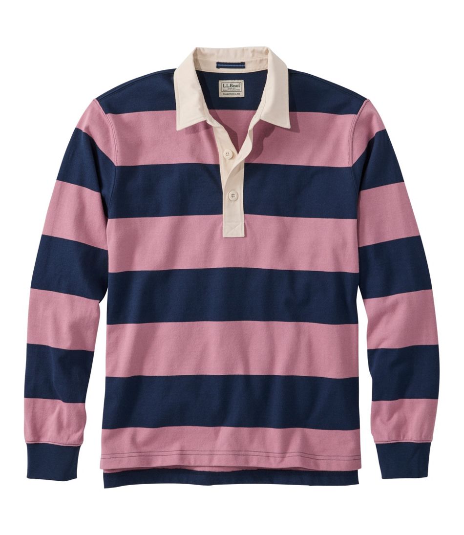 Men's Bean's Vintage Soft Rugby Stripe