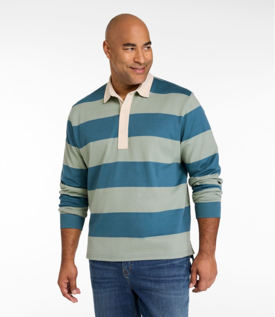 Men's Bean's Vintage Soft Rugby Stripe