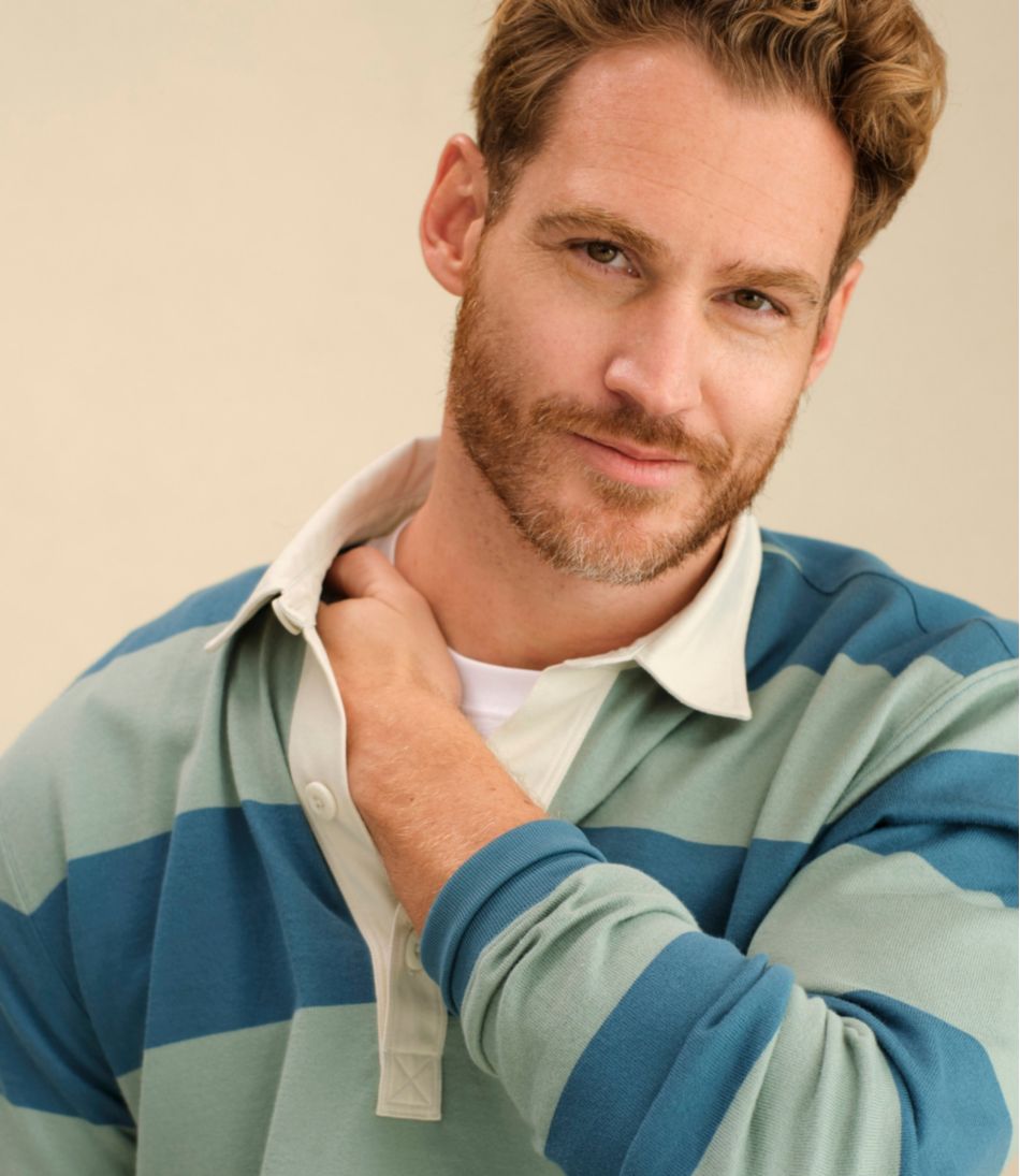 Men's Bean's Vintage Soft Rugby Stripe