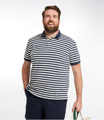 Stripe Men's Casco Bay Rugged Polo Short-Sleeve
