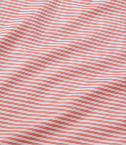 Men's Comfort Stretch Performance® Party Polo, Slightly Fitted, Short-Sleeve, Stripe