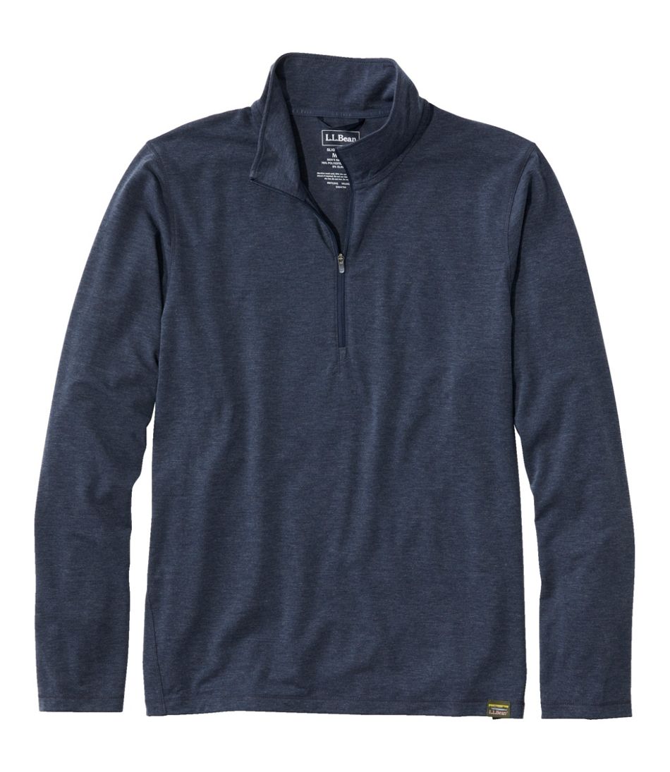Men's Everyday SunSmart® Tee, Long-Sleeve Quarter-Zip