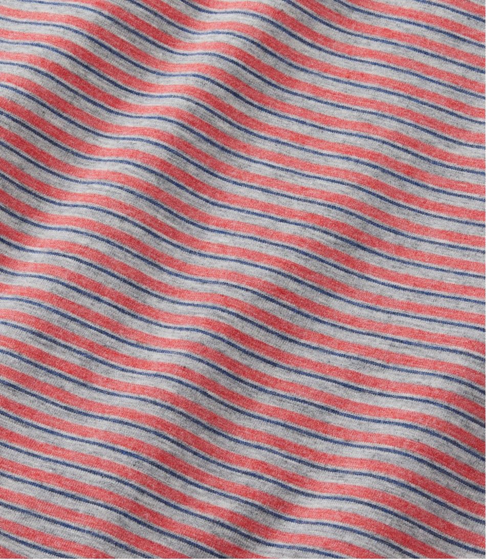 Short-Sleeve Stripe Men's Comfort Stretch Performance® Pima Pocket Tee
