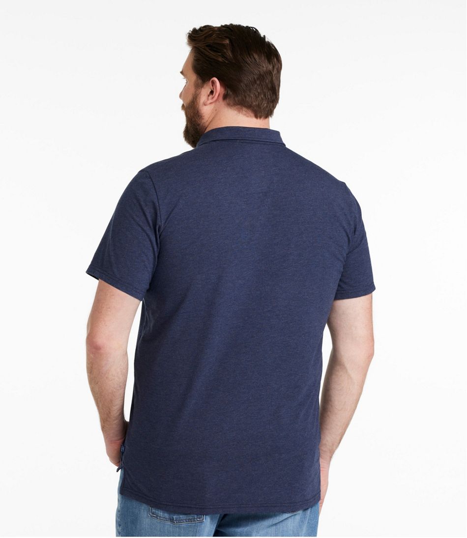 Short-Sleeve Men's Comfort Stretch Performance® Pima Polo