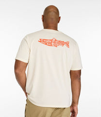 Men's Technical Fishing Graphic Tees Short-Sleeve