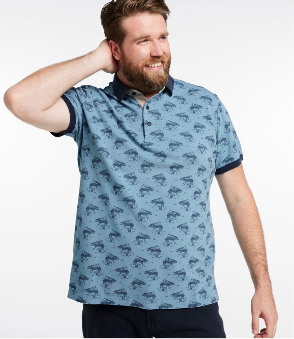 Men's Casco Bay Rugged Polo Short-Sleeve Print