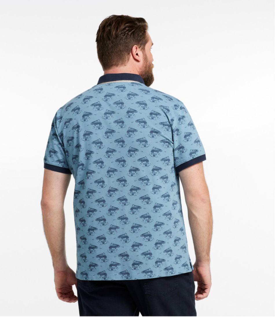 Men's Casco Bay Rugged Polo Short-Sleeve Print