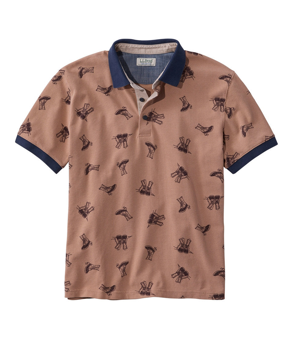 Short-Sleeve Men's Casco Bay Rugged Polo Print