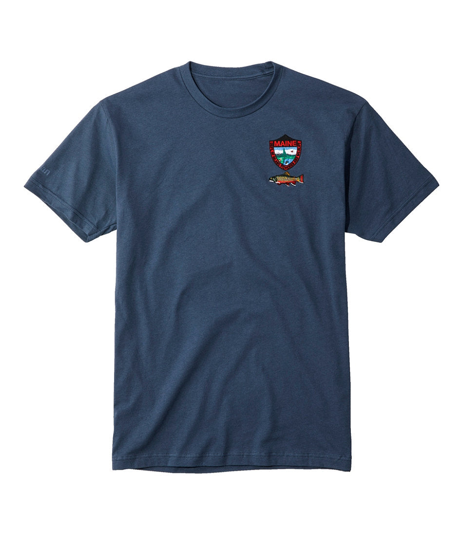 Short-Sleeve Brook Trout Men's MIF&W Tee