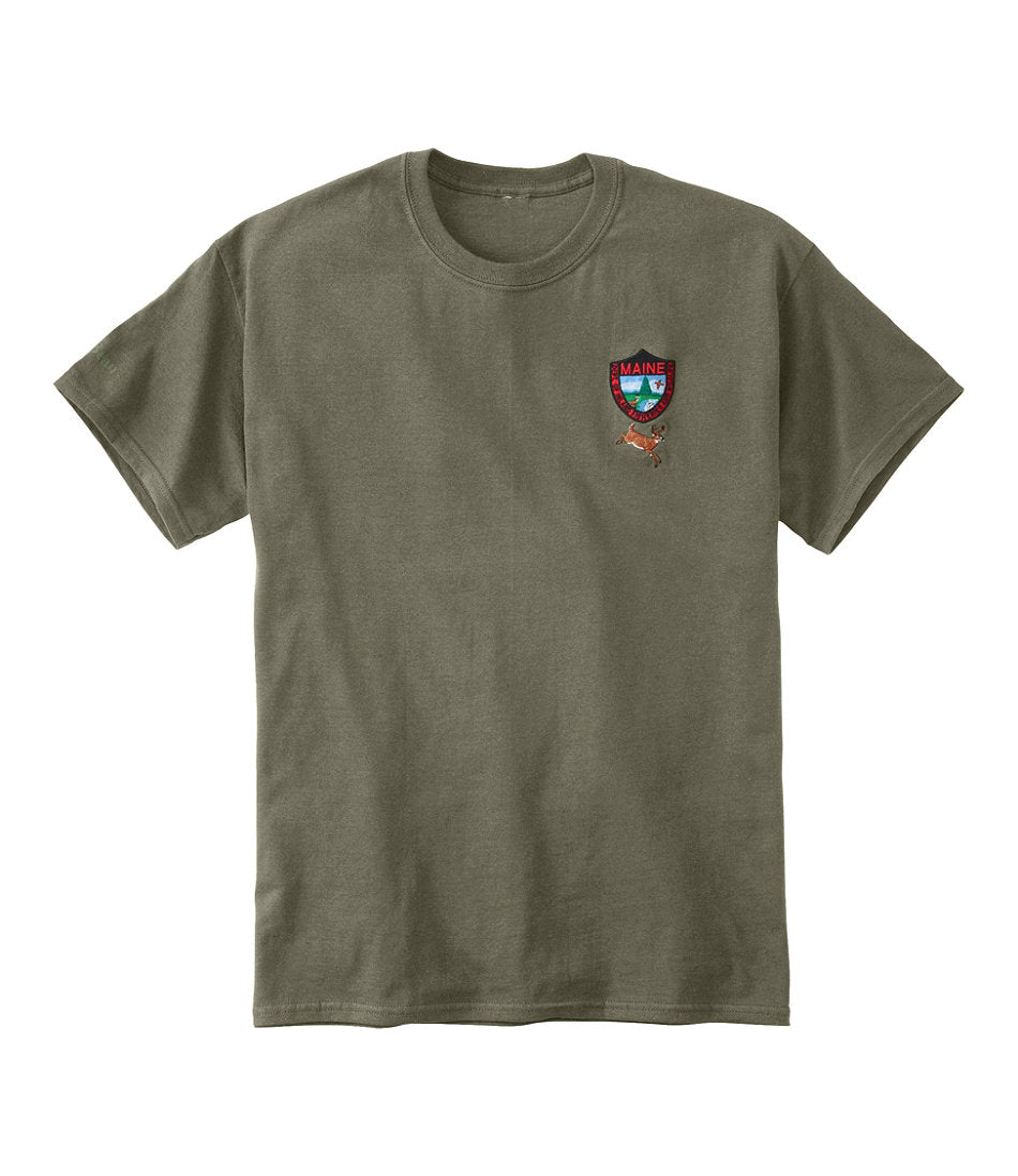 Men's Maine Inland Fisheries and Wildlife Tee White-Tailed Deer