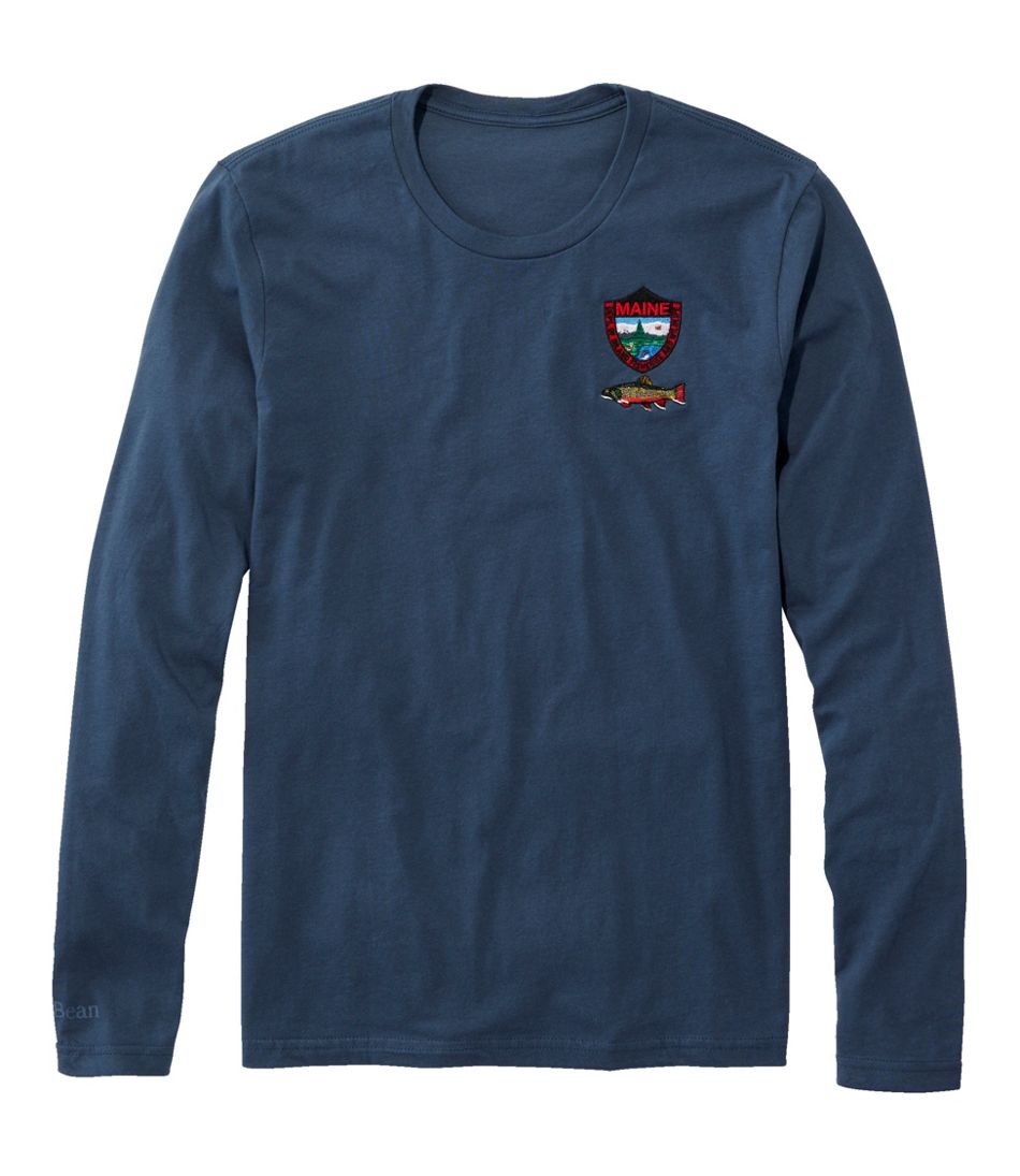 Long-Sleeve Brook Trout Men's MIF&W Tee