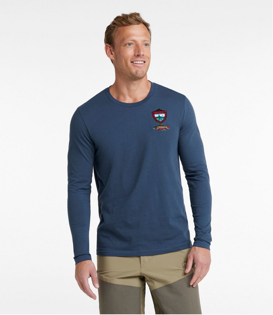 Long-Sleeve Brook Trout Men's MIF&W Tee