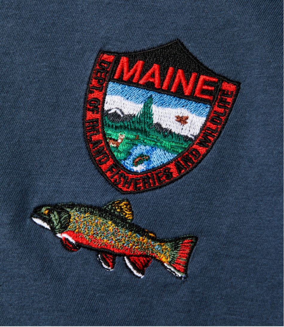 Long-Sleeve Brook Trout Men's MIF&W Tee