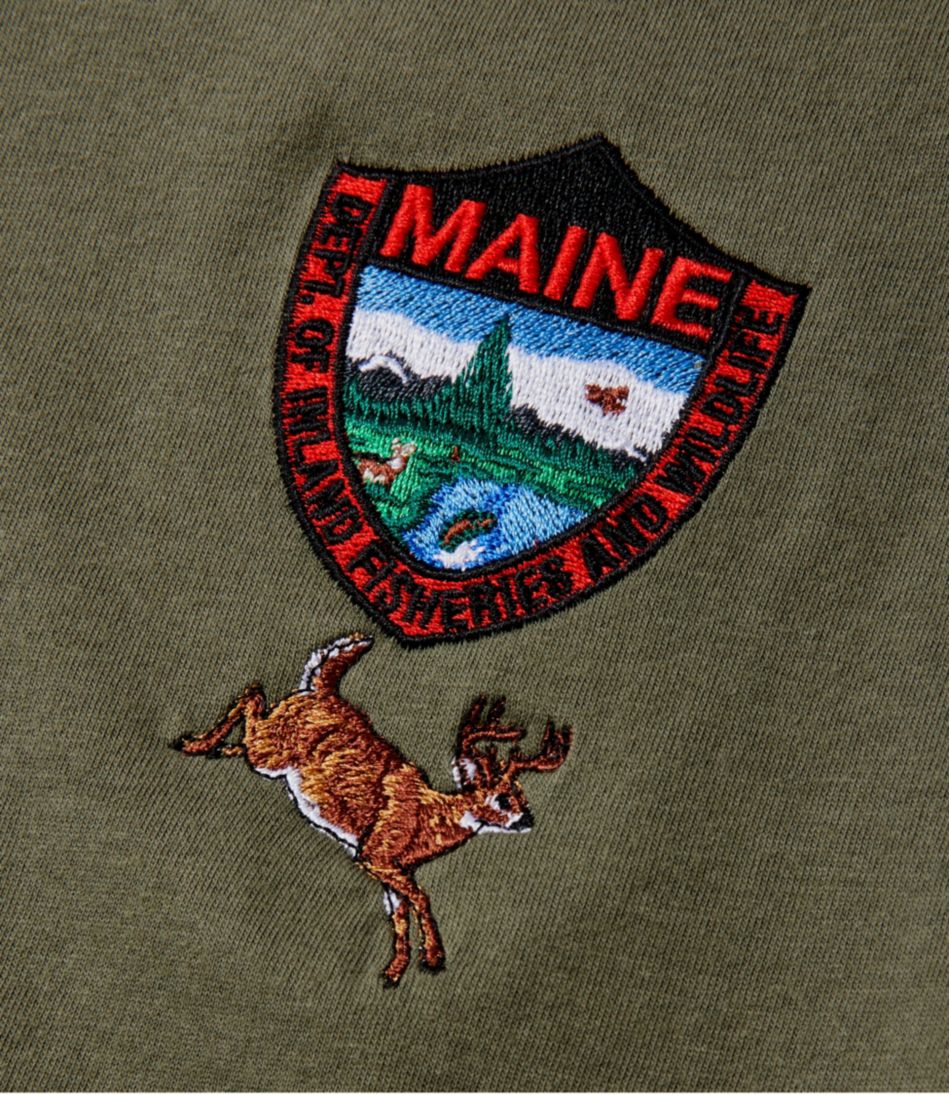 Long-Sleeve White-Tailed Deer Men's MIF&W Tee