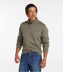 Mockneck Men's Bean's Vintage Soft Rugby