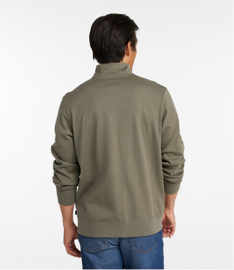 Mockneck Men's Bean's Vintage Soft Rugby