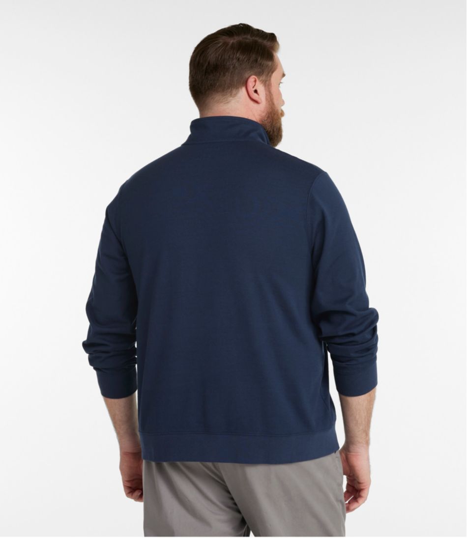 Mockneck Men's Bean's Vintage Soft Rugby