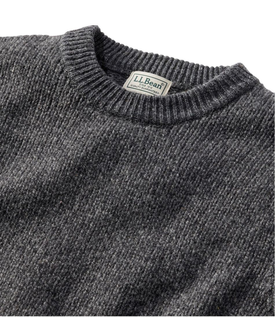 Men's Bean's Classic Ragg Wool Sweater Crewneck