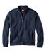 Men's L.L.Bean Classic Ragg Wool Sweater Full-Zip Flannel-Lined