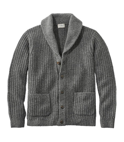 Men's L.L.Bean Classic Ragg Wool Sweater, Cardigan