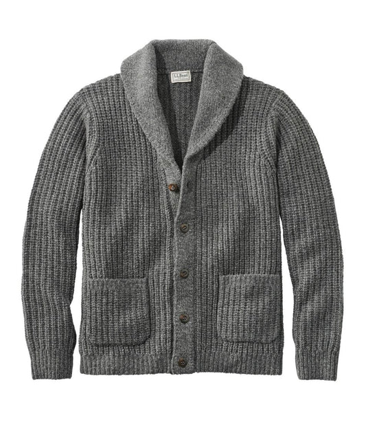 Men's L.L.Bean Classic Ragg Wool Sweater, Cardigan