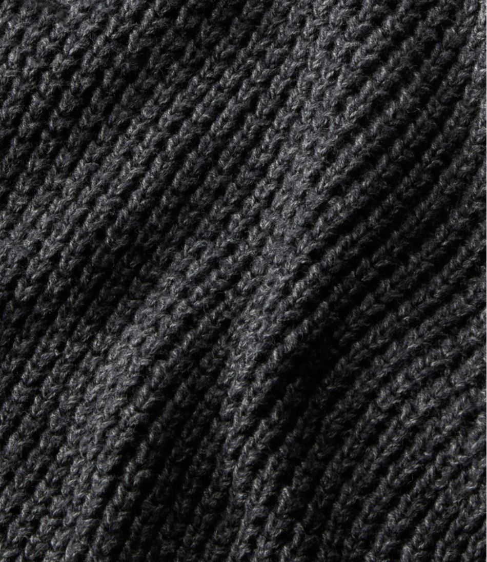 Quarter Zip Men's Organic Cotton Waffle Sweater