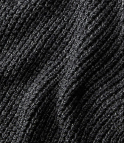 Men's Organic Cotton Waffle Sweater, Quarter Zip
