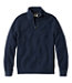 Quarter Zip Men's Organic Cotton Waffle Sweater