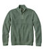 Quarter Zip Men's Organic Cotton Waffle Sweater