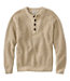 Men's L.L.Bean Organic Cotton Waffle Sweater Henley