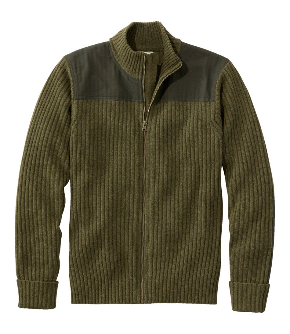 Full-Zip Men's Commando Sweater