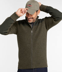 Full-Zip Men's Commando Sweater
