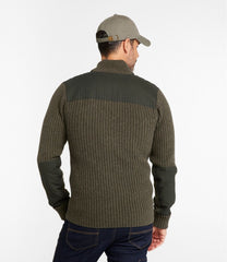 Full-Zip Men's Commando Sweater