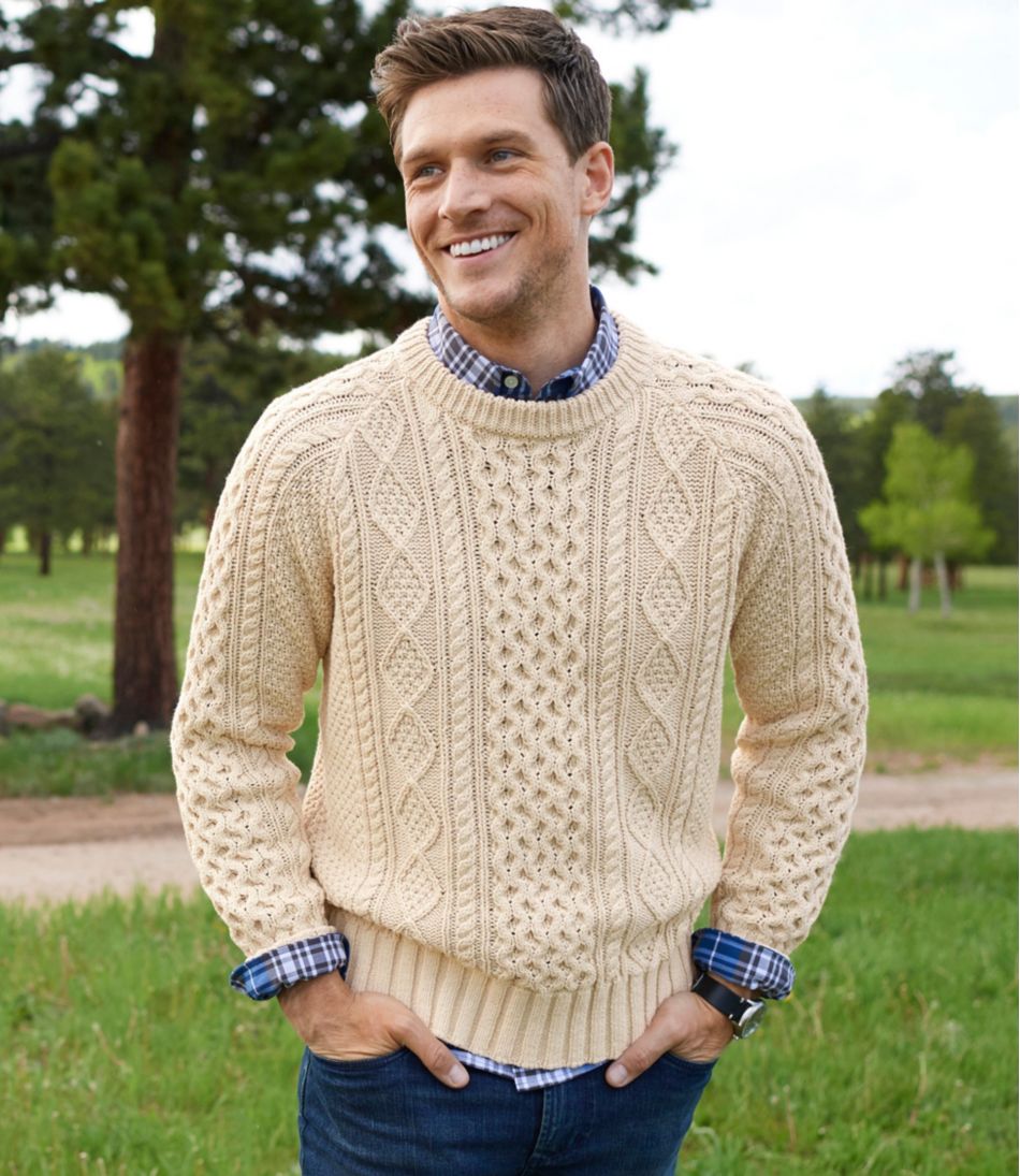 Men's Signature Cotton Fisherman Sweater