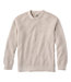 Crewneck Men's Sunwashed Textured Cotton Sweater