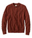 Men's Bean's Heritage Soft Cotton Fisherman Sweater Crewneck