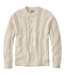 Men's Bean's Heritage Soft Cotton Fisherman Sweater Crewneck