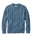 Men's Bean's Heritage Soft Cotton Fisherman Sweater Crewneck