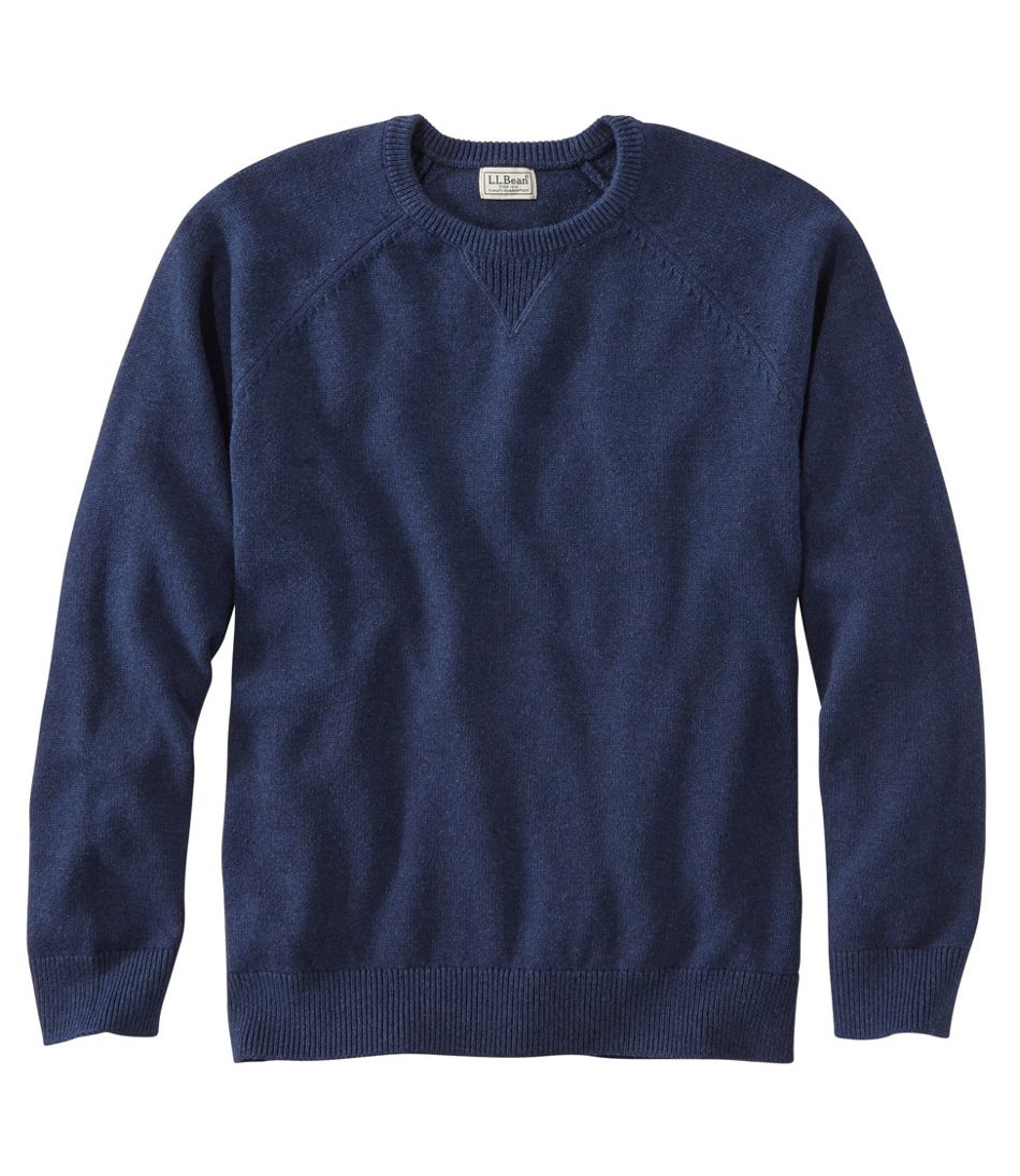 Crewneck Men's Wicked Soft Cotton/Cashmere Sweater