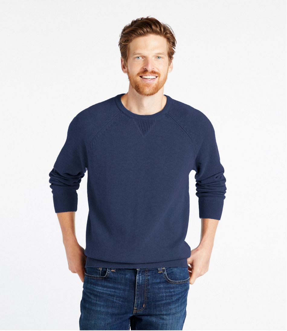 Crewneck Men's Wicked Soft Cotton/Cashmere Sweater