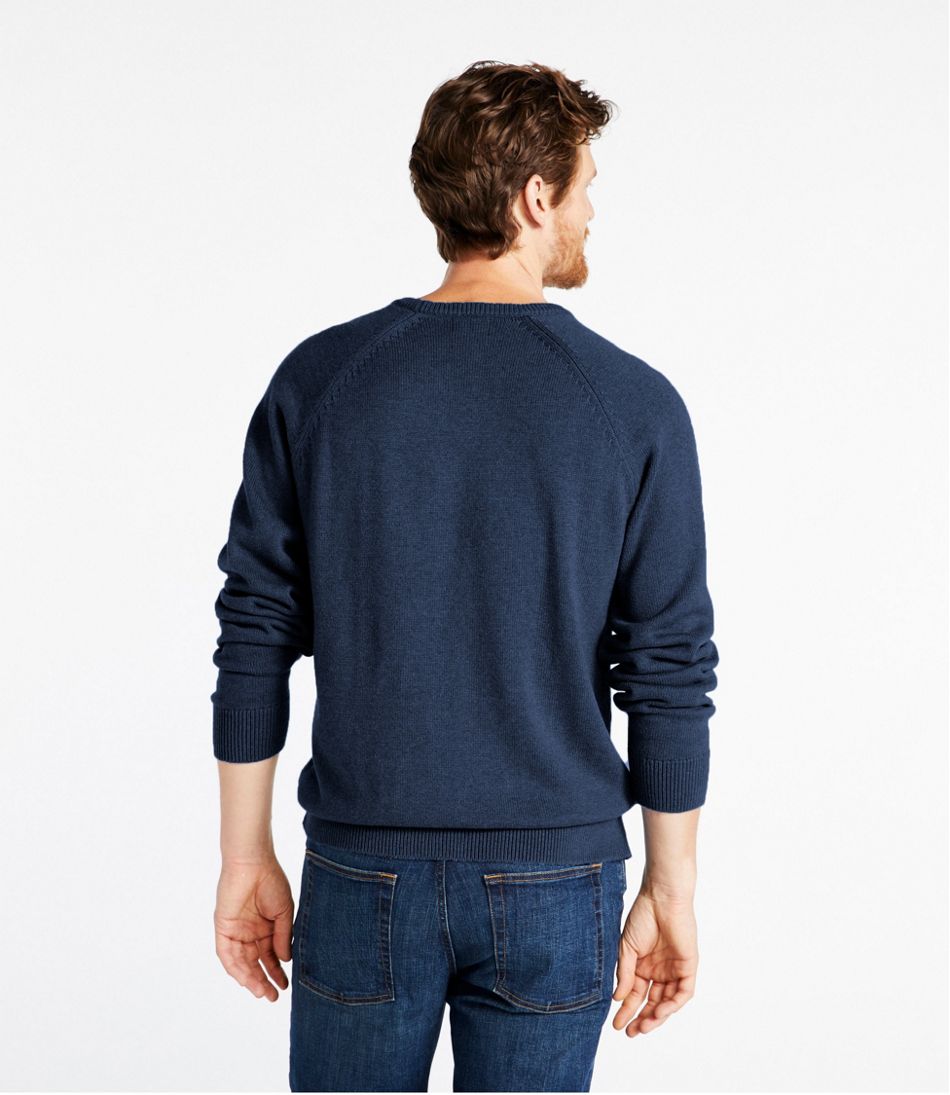 Crewneck Men's Wicked Soft Cotton/Cashmere Sweater