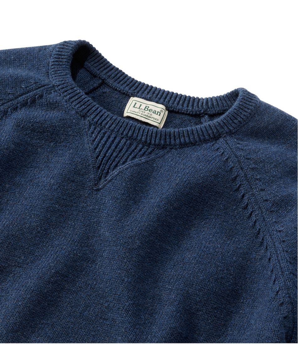 Crewneck Men's Wicked Soft Cotton/Cashmere Sweater